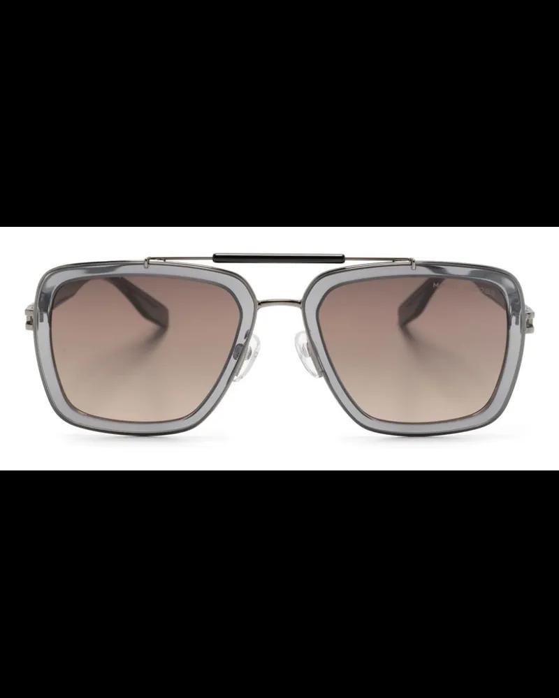 Marc Jacobs Pilotenbrille mit Farbverlauf Grau