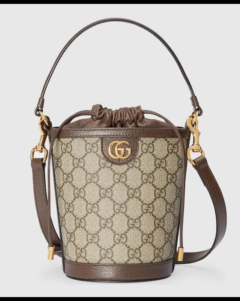 Gucci Ophidia Mini Bucket Bag Beige