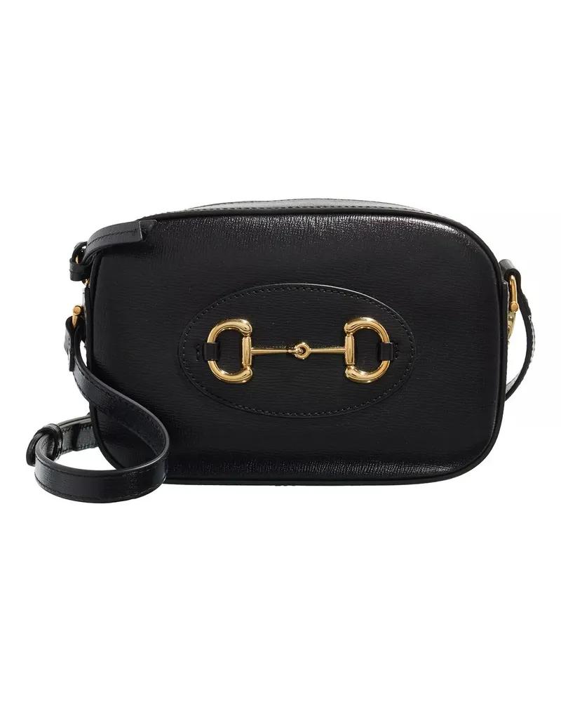 Gucci Crossbody Bags Horsebit 1955 Small Shoulder Bag Schwarz