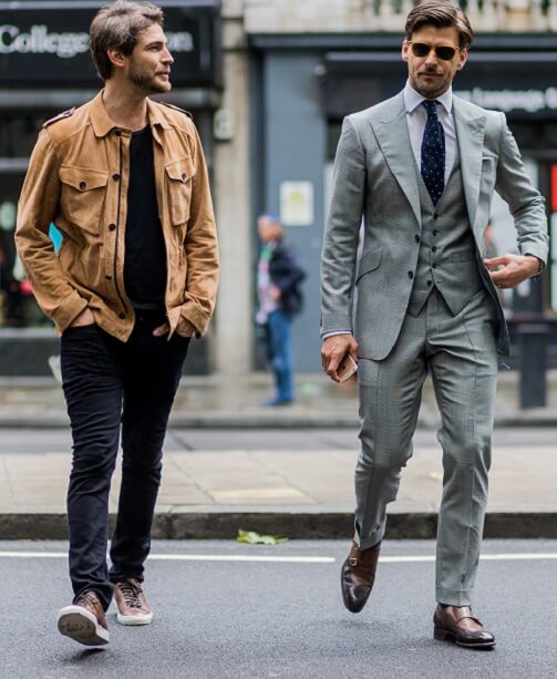 Trendy Leinen-Kleidung für Herren