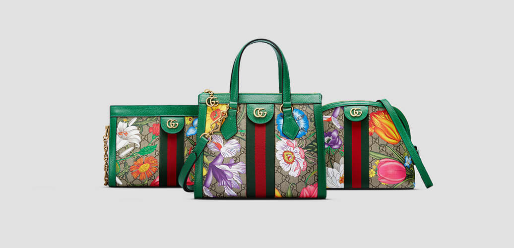 Online-Exklusiv: Die Flora-Taschen von Gucci