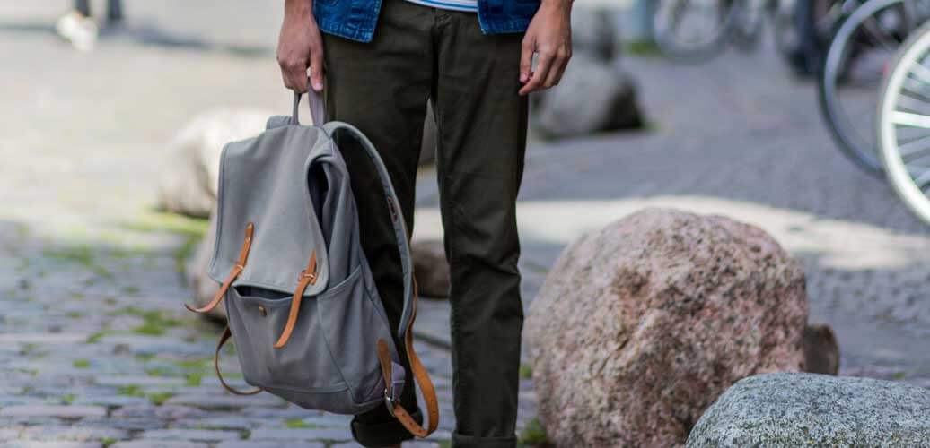 Taschen-Trend: Canvas-Rucksäcke für Männer